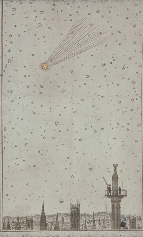 Colour Painting Of 1811 Comet