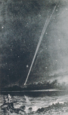 Comet As Seen From The Cape