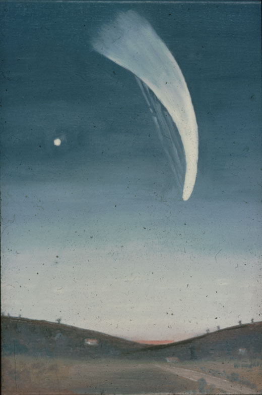 Daylight Comet Of 1910; Drawing By H P Wilkins