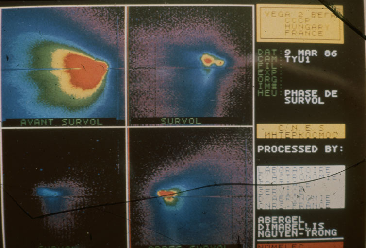 Four Views Of Halley; Vega 2, 09/03/1986
