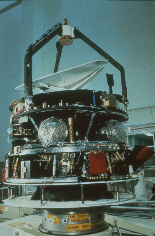 Giotto During Tests At Toulouse
