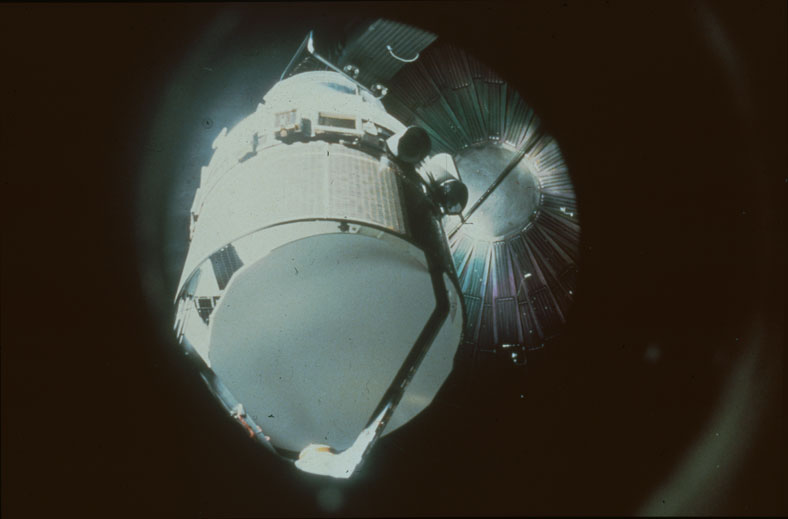 Giotto During Solar Simulation Test