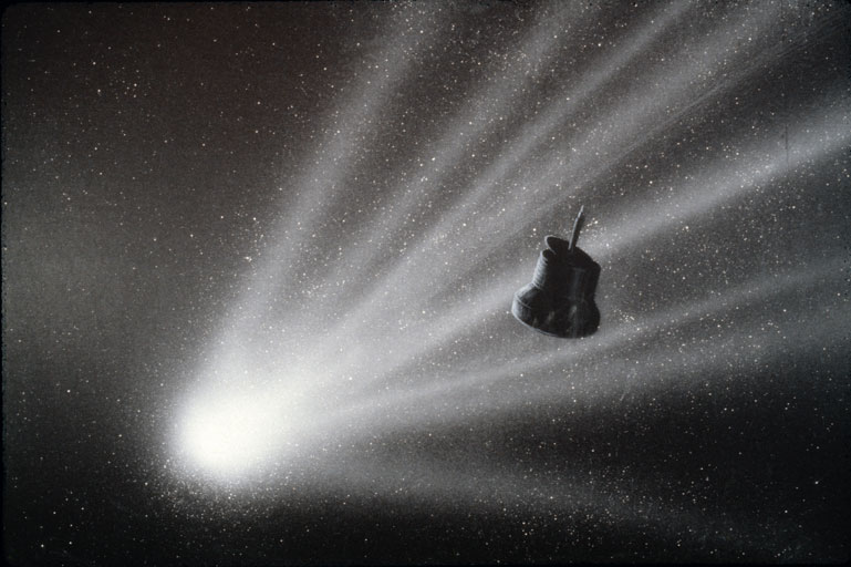 Impression Of Giotto In The Comet; Paul Doherty