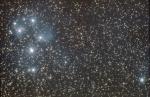 Comet And Pleiades: 16 Nov 1986