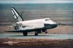 Buran Touch-Down Maiden Flight, November 1988